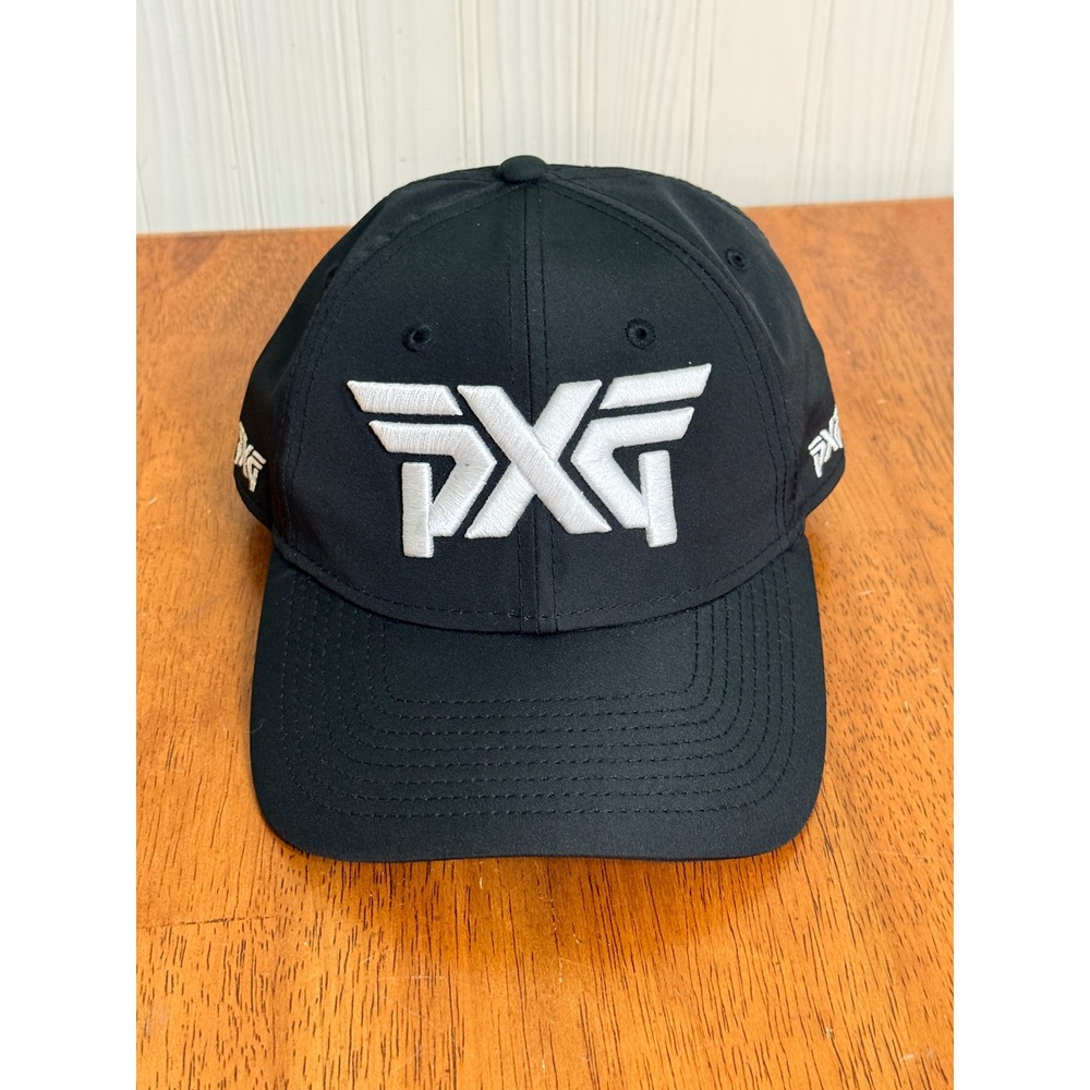 PXG Parsons Xtreme Golf New‎ Era 9TWENTY Adjustable Hat Black Embroidered Cap